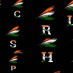 Download A to Z Indian flag alphabet text images for whatsapp dp