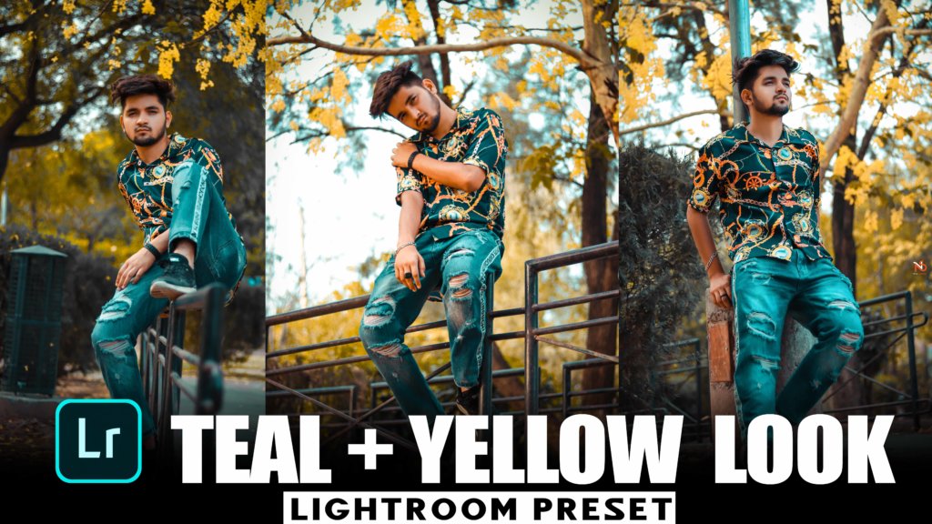 Download teal + yellow lightroom mobile preset - FREE DOWNLOAD