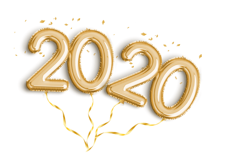 Happy new year 2020 png Download - HD Text PNG FREE