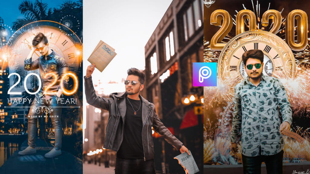 Happy new year editing background download 2020