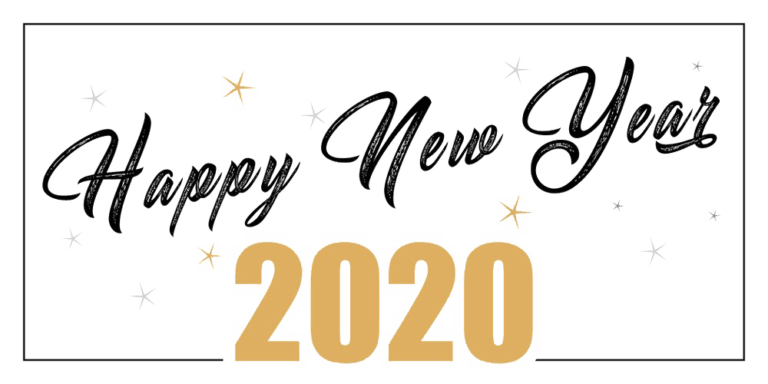 Happy new year 2020 png Download - HD Text PNG FREE