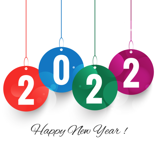 Happy New Year 2022 Text PNGs Download - FREE - NSB PICTURES