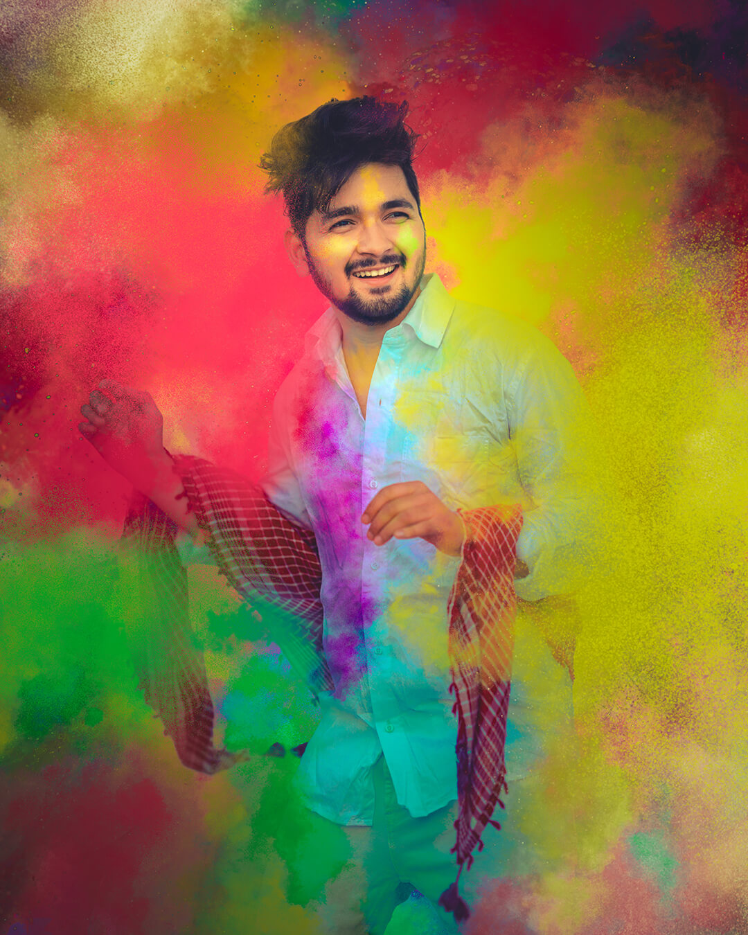Happy Holi On White Background PNG Images | PSD Free Download - Pikbest